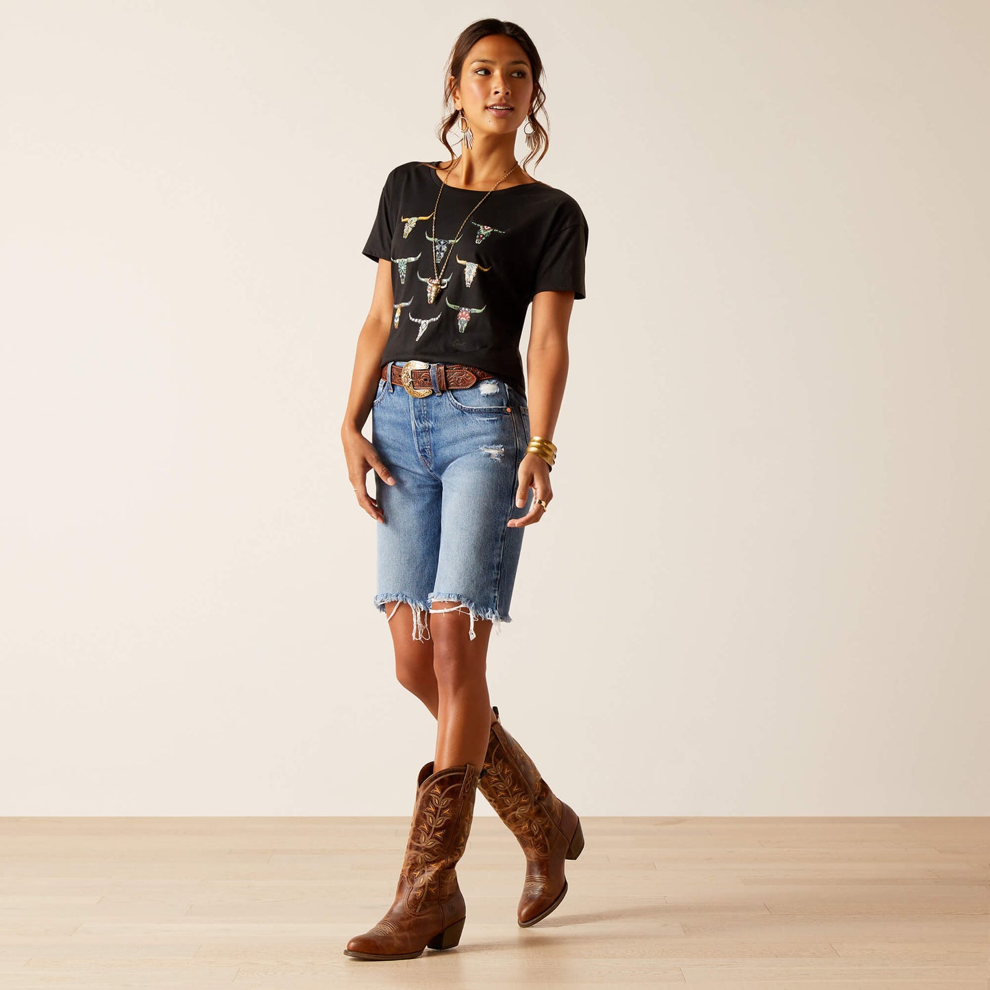 Ariat High Rise Jazmine 10" Short