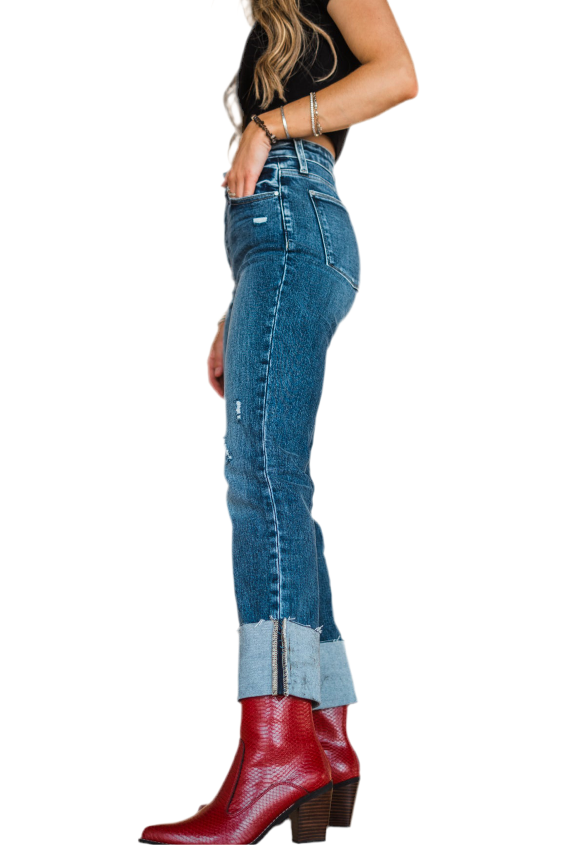The Emelin Straight Leg Jean