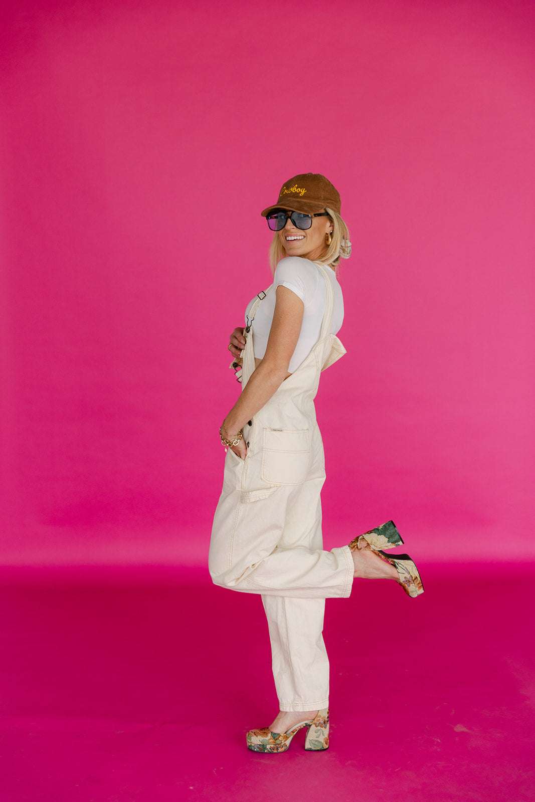 The Daphne Overalls in Linen