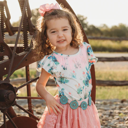 Shea Baby Cactus Fringe Top