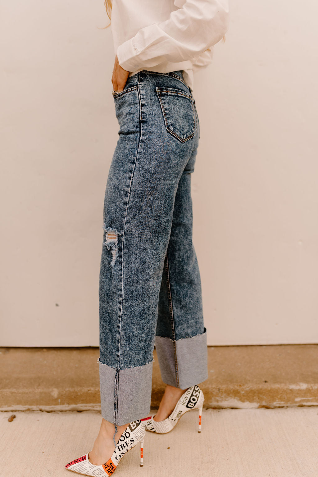The Reign Wide Leg Jean