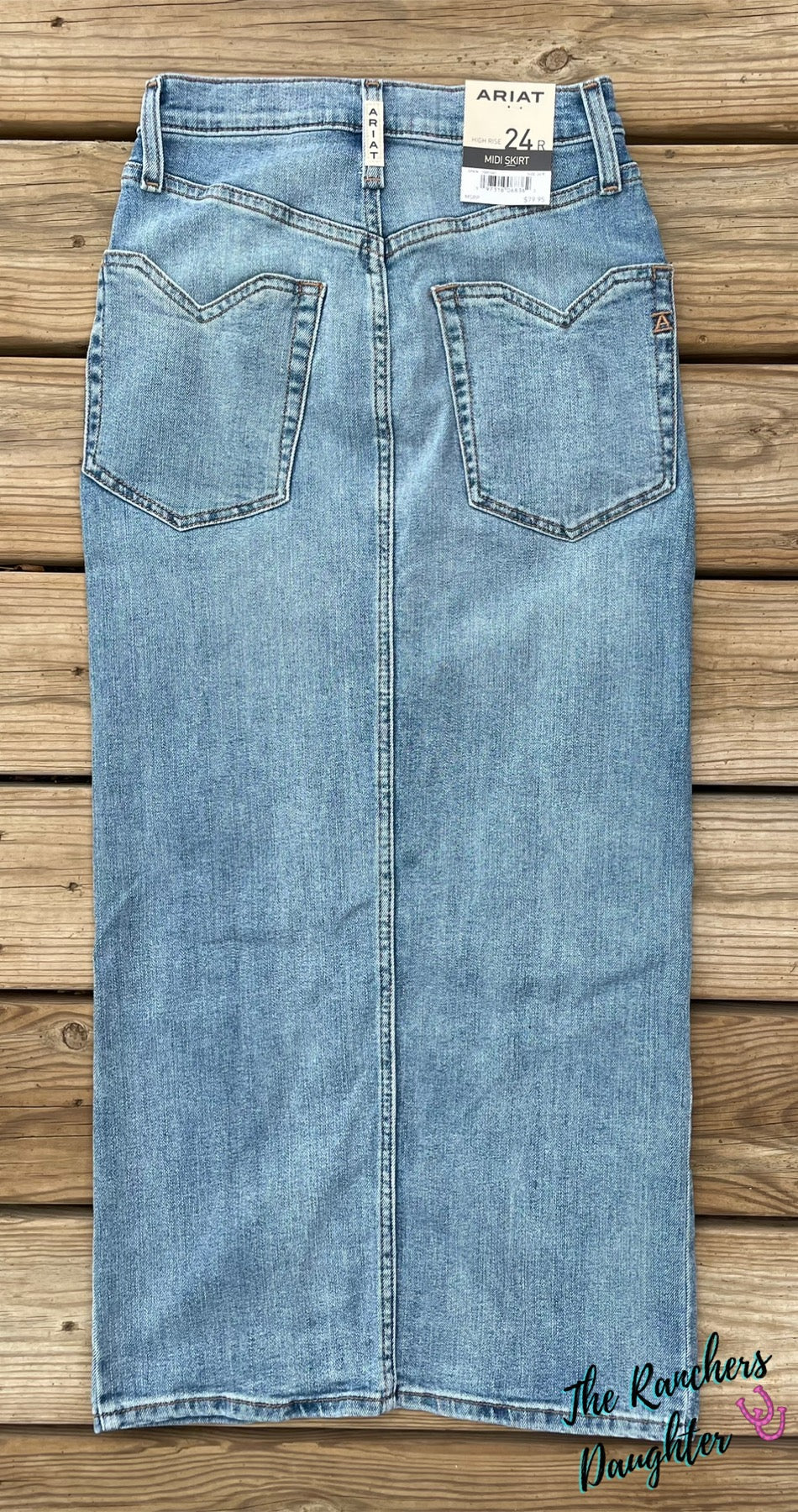 Ariat Clair Midi Denim Skirt