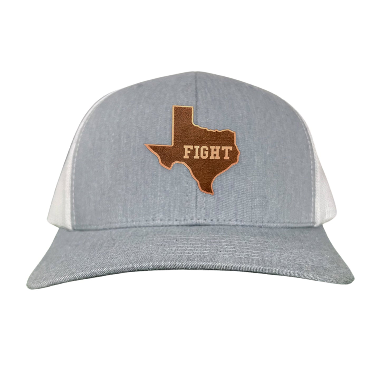 Texas Longhorns State of Texas Fight Leather Patch / Hats / 074