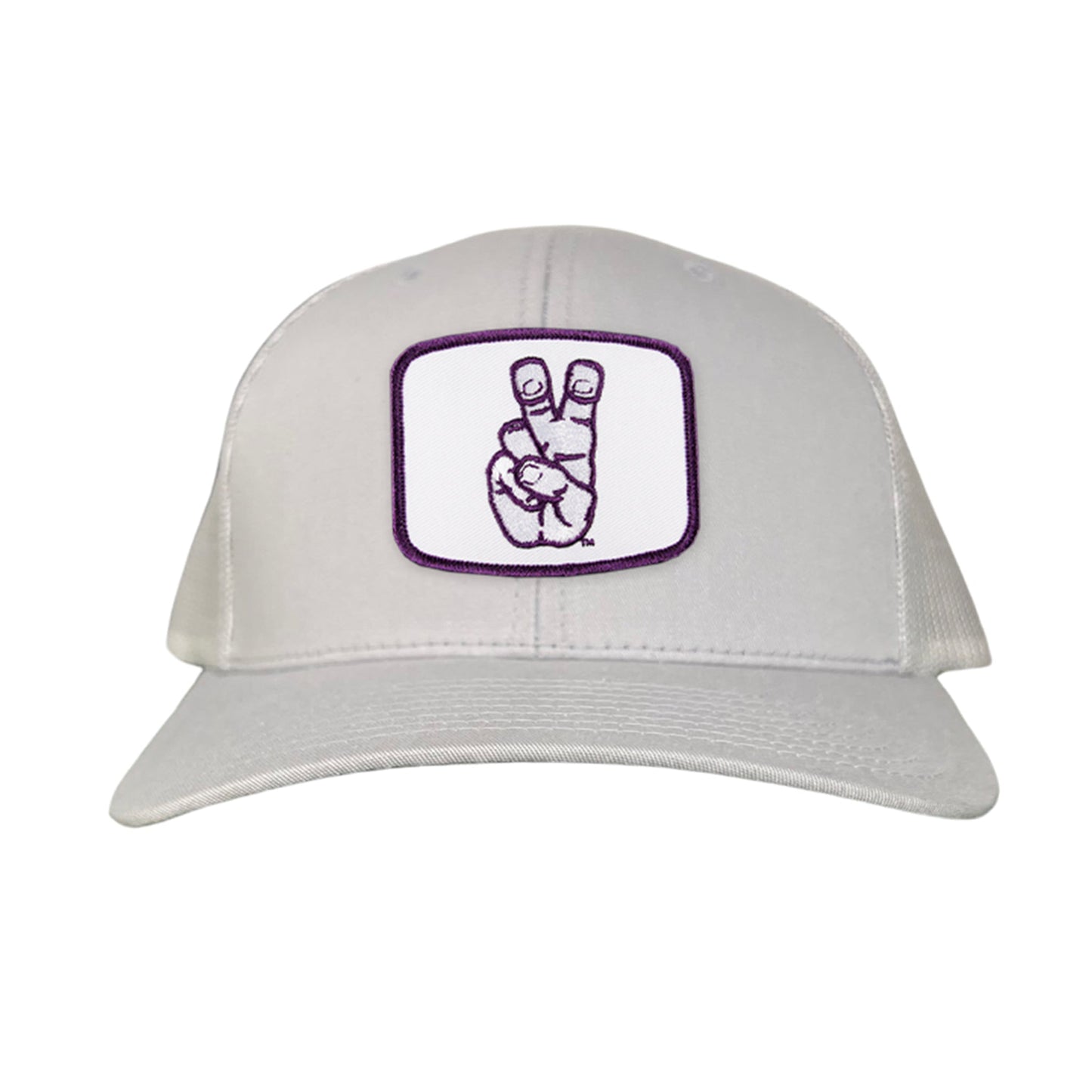 TCU Frog Hand Square Shape / Curved Bill Mesh Snapback / 126 / TCU001