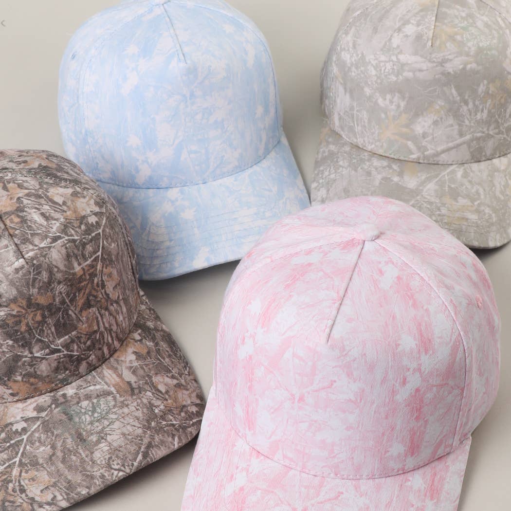 All Over Camo Trucker Hat: LT. CAMO / One Size