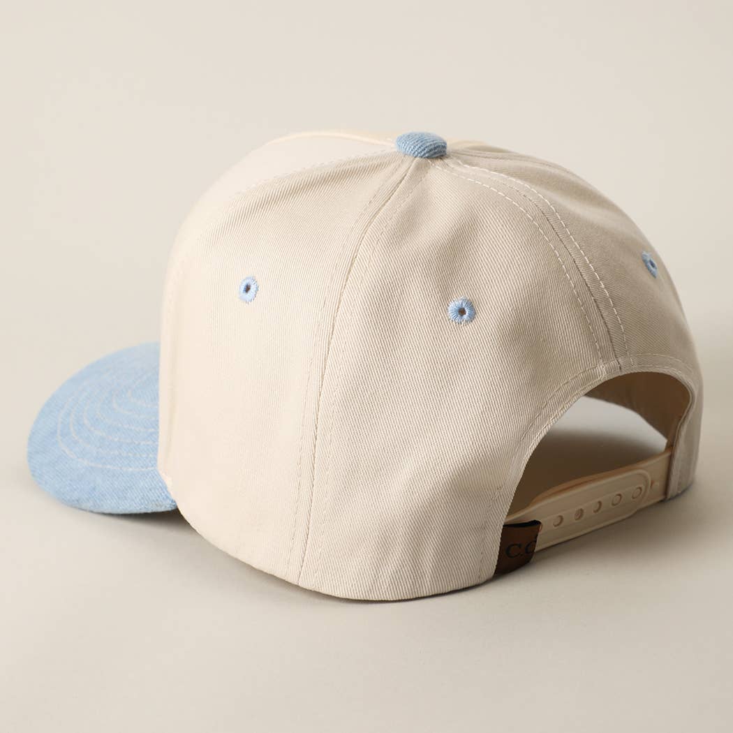 SORRY FOR WHAT MY FACE SAID Embroidery Two-Tone Trucker Hat: LEOPARD