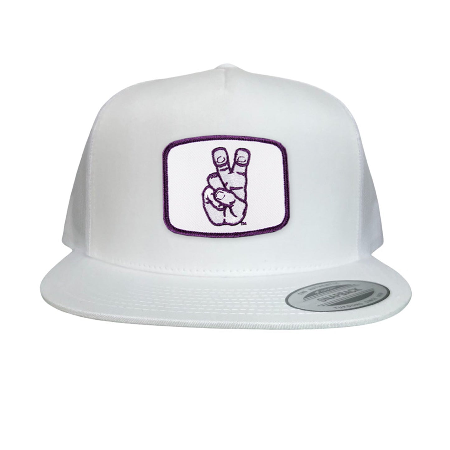 TCU Frog Hand Square Shape / Curved Bill Mesh Snapback / 126 / TCU001