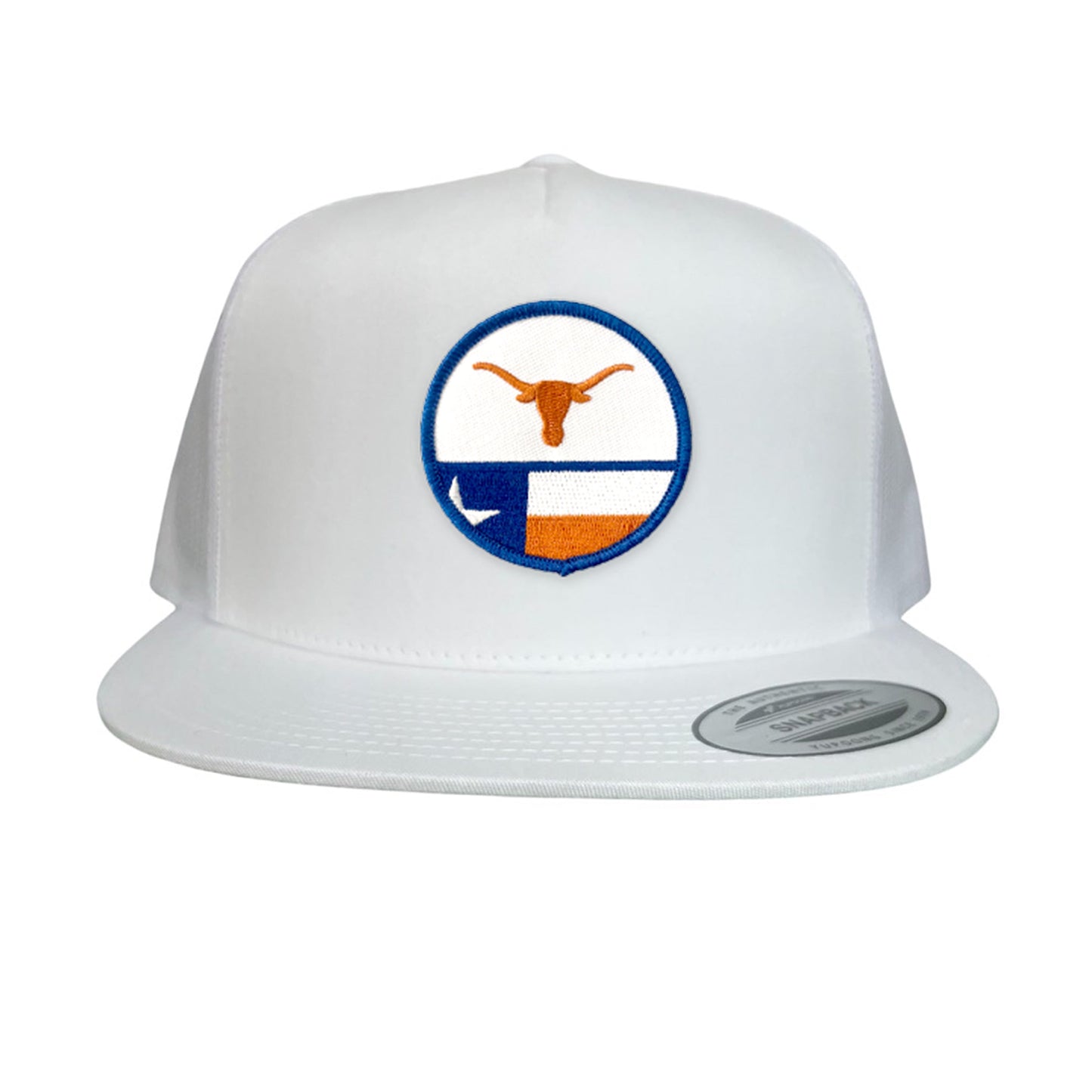 Texas Longhorns Circle Steer Head State Flag / 241 / Hats / MM