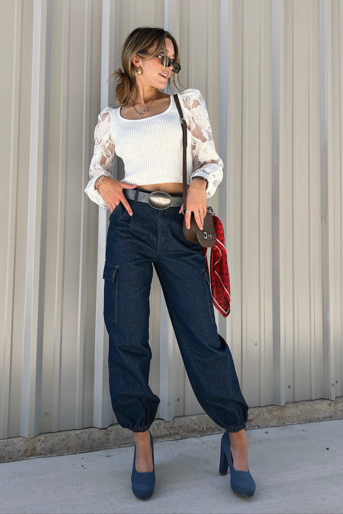 SALE The Stella Sweater in White