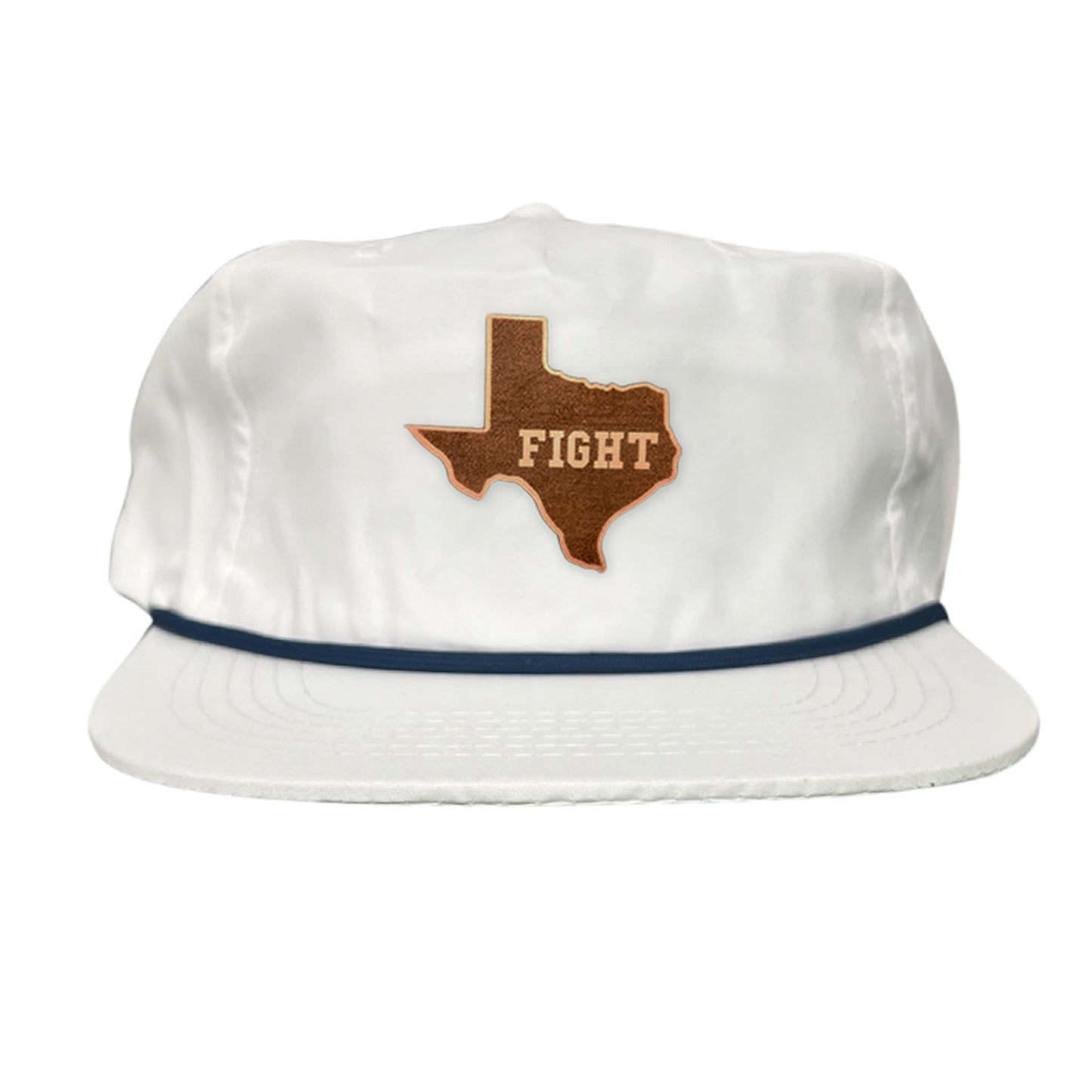 Texas Longhorns State of Texas Fight Leather Patch / Hats / 074