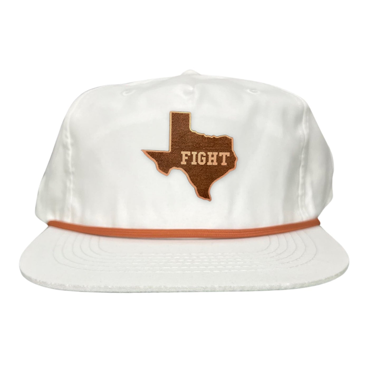 Texas Longhorns State of Texas Fight Leather Patch / Hats / 074