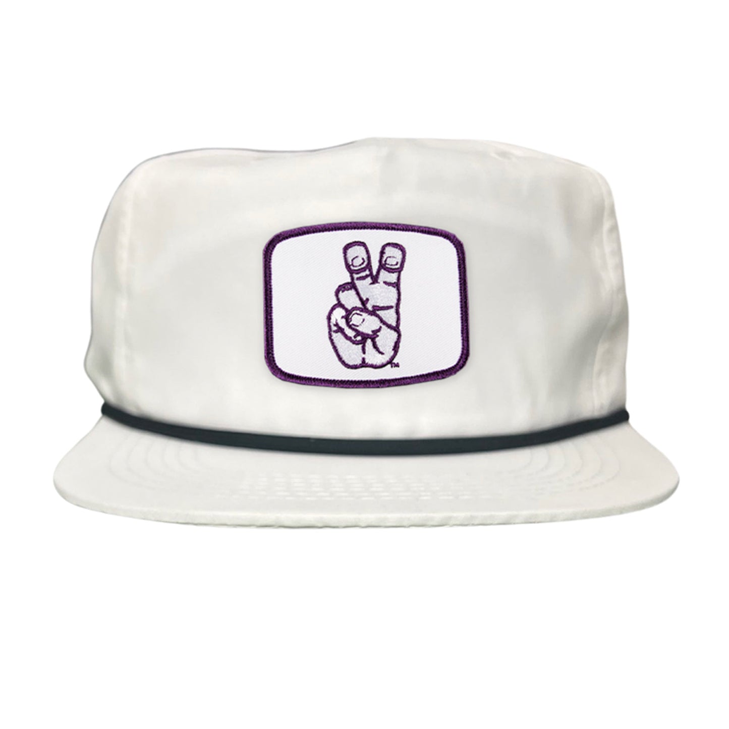 TCU Frog Hand Square Shape / Curved Bill Mesh Snapback / 126 / TCU001