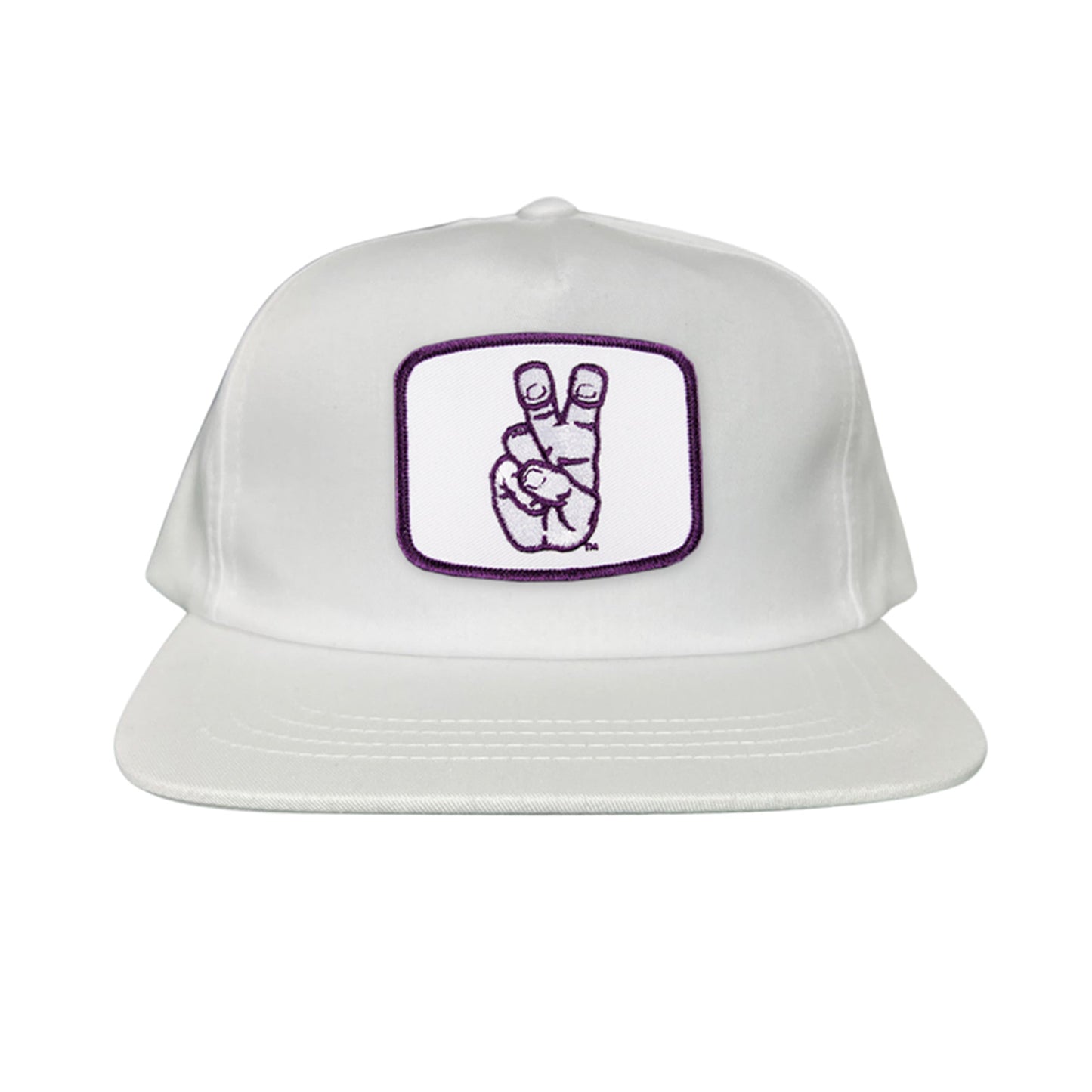 TCU Frog Hand Square Shape / Curved Bill Mesh Snapback / 126 / TCU001