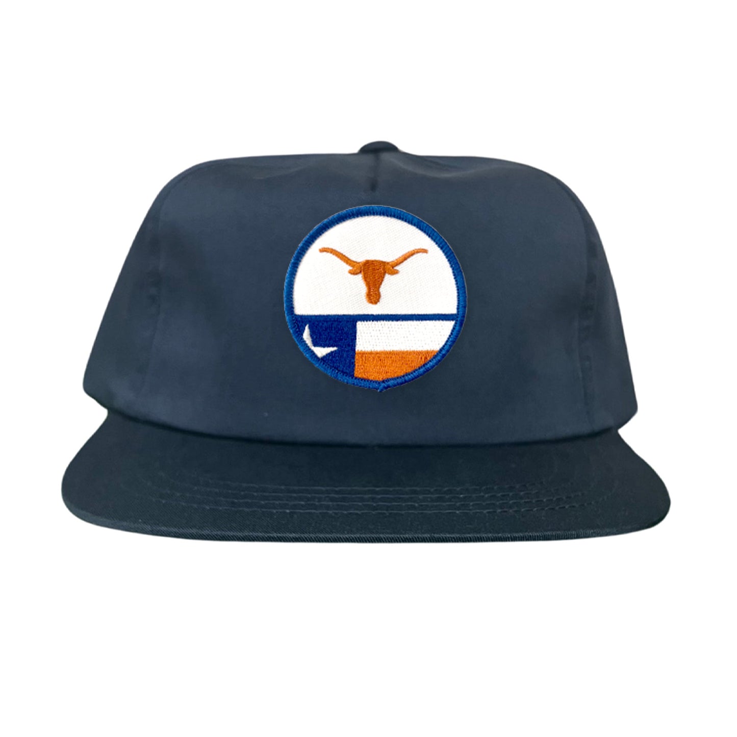 Texas Longhorns Circle Steer Head State Flag / 241 / Hats / MM
