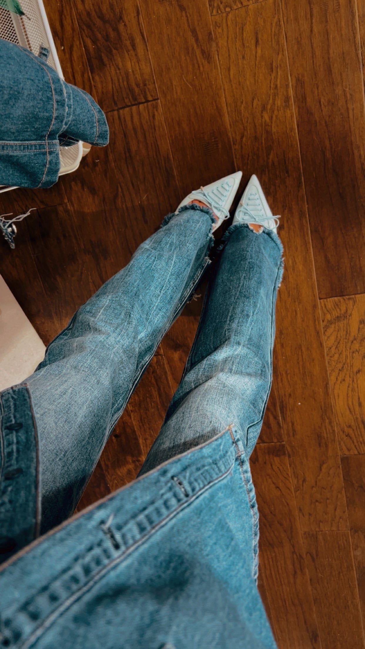 The Rally Denim Mule