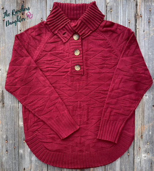 Ariat Women's Cabernet Ornate Pullover Sweater