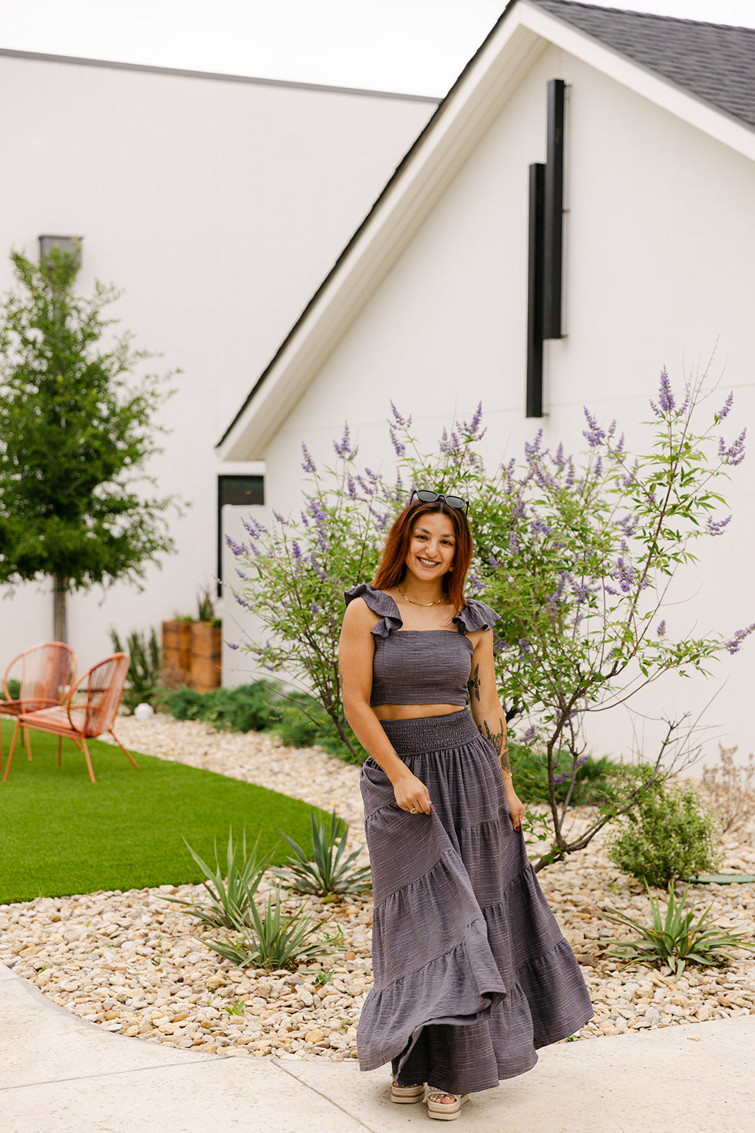 The Ivy Set in Charcoal