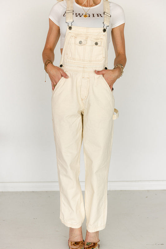 The Daphne Overalls in Linen