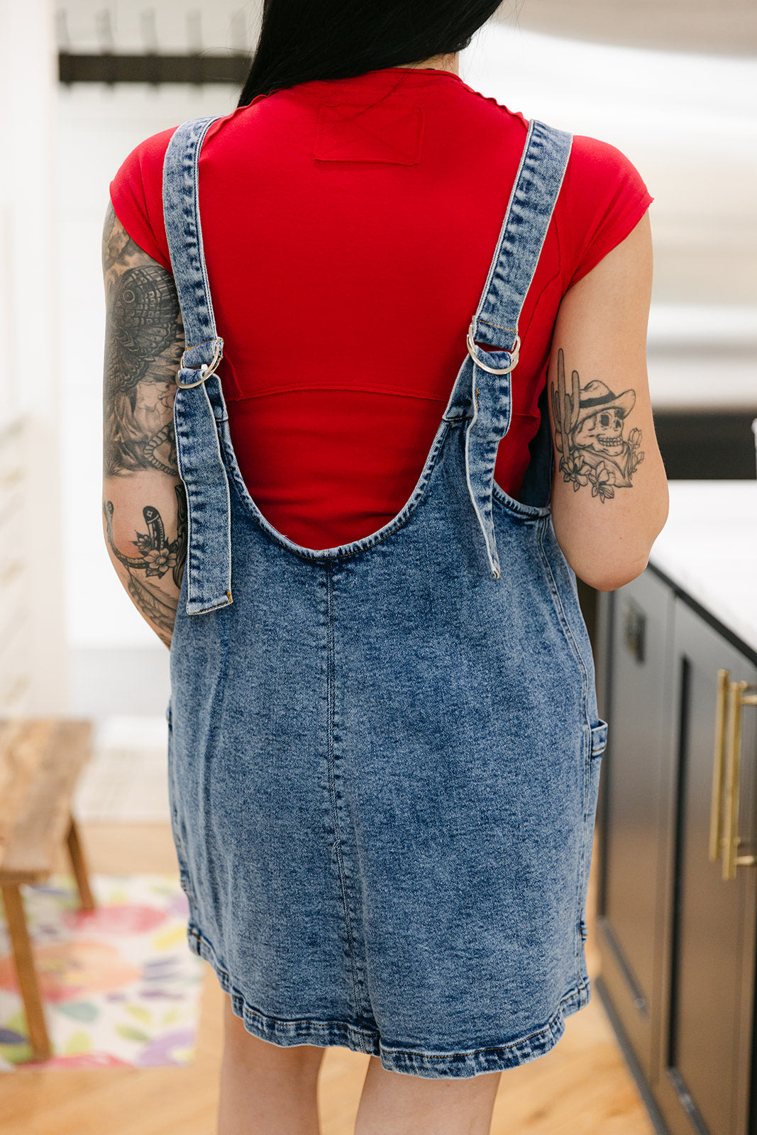 The Coro Dark Denim Dress