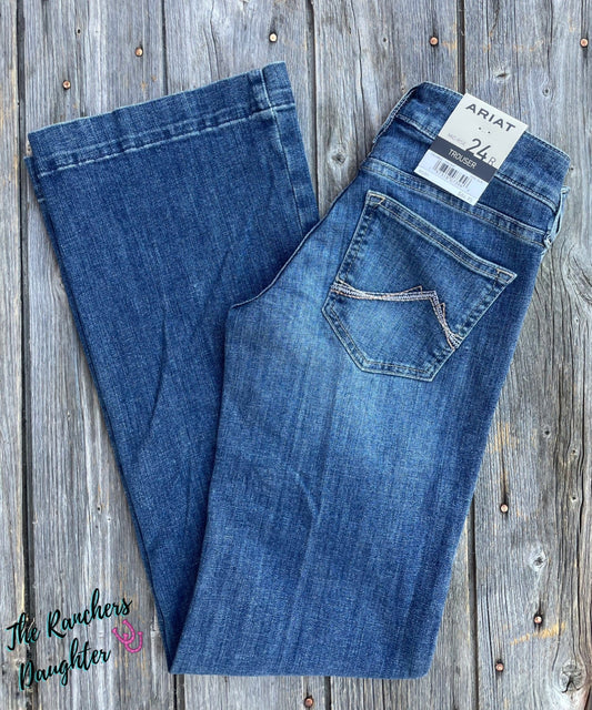 Ariat Women’s Olivia Mid Rise Wide Leg Trouser