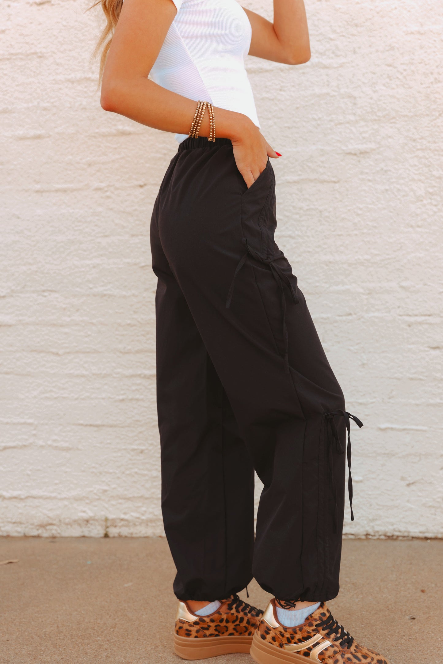 SALE The Oaklynn Platform Sneakers in Leopard