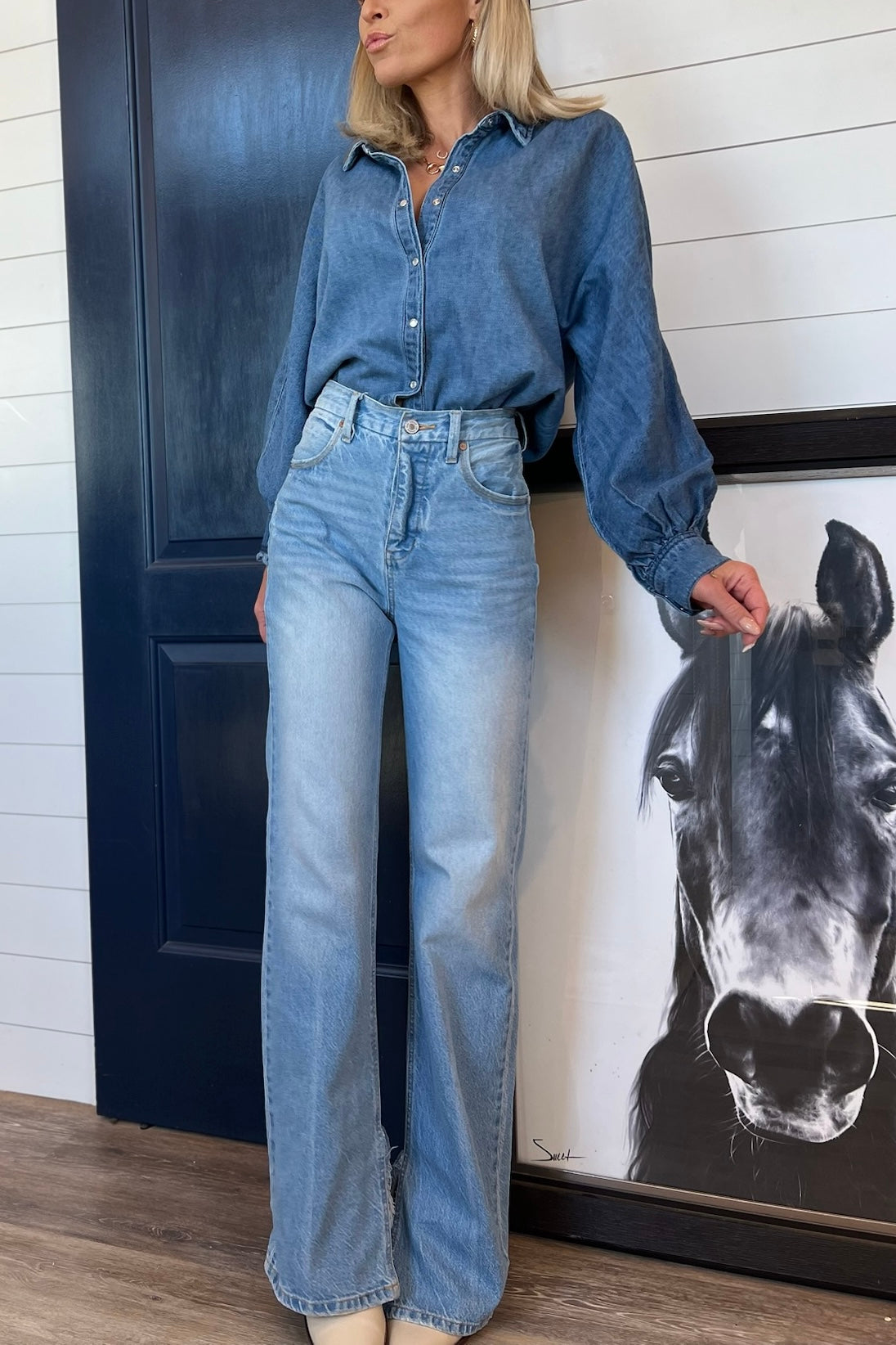 The Hadley Kancan Long Inseam Jean