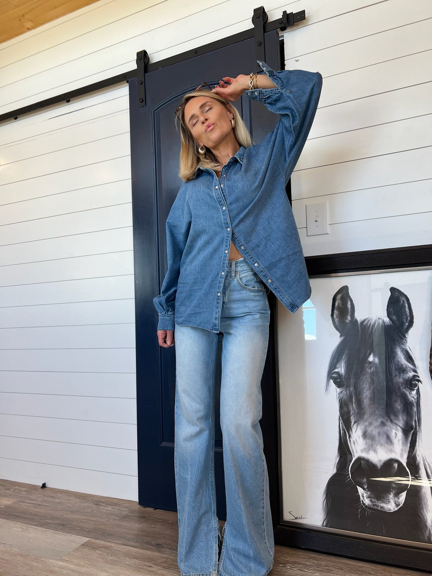 The Hadley Kancan Long Inseam Jean