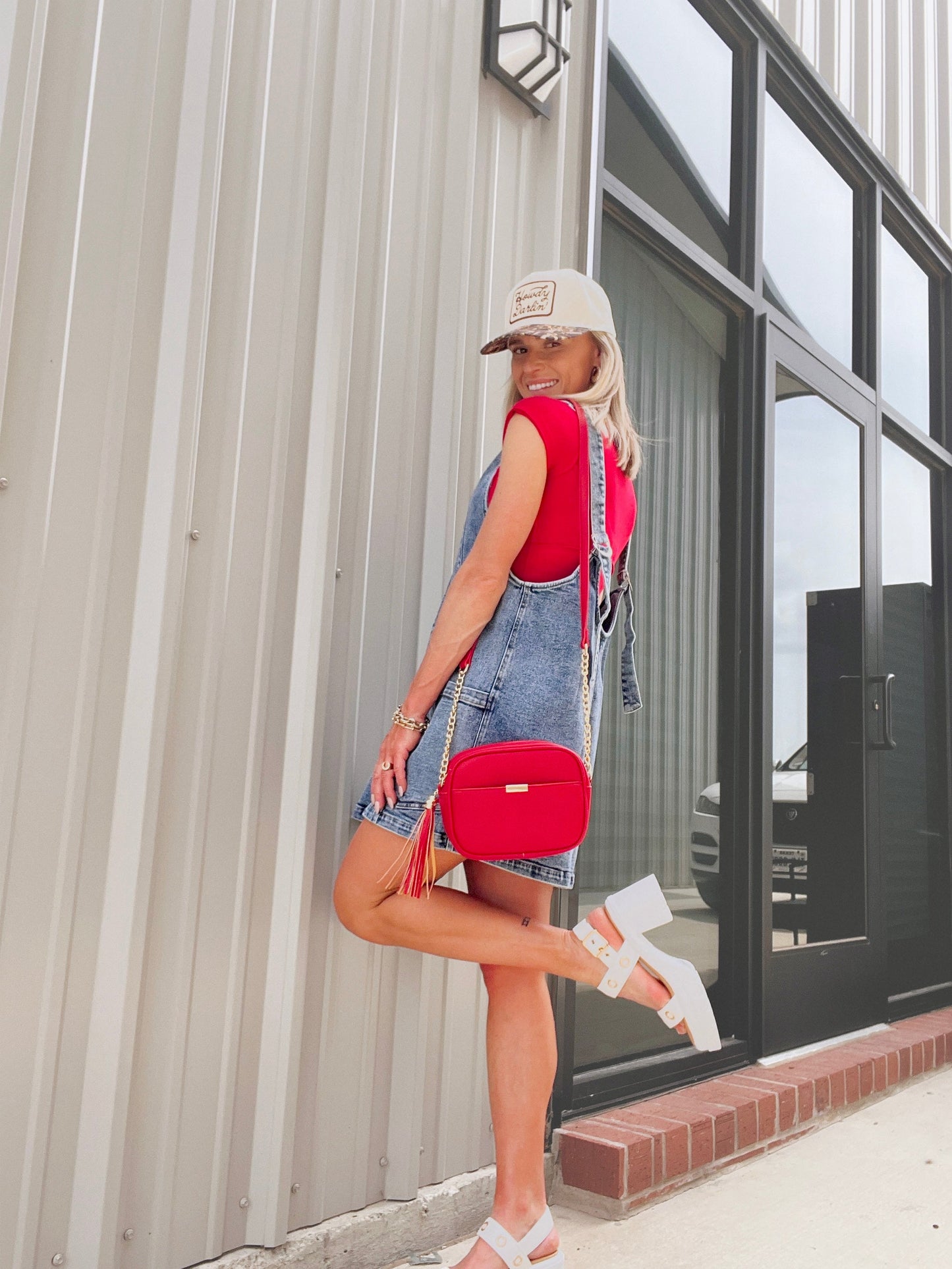 The Coro Dark Denim Dress