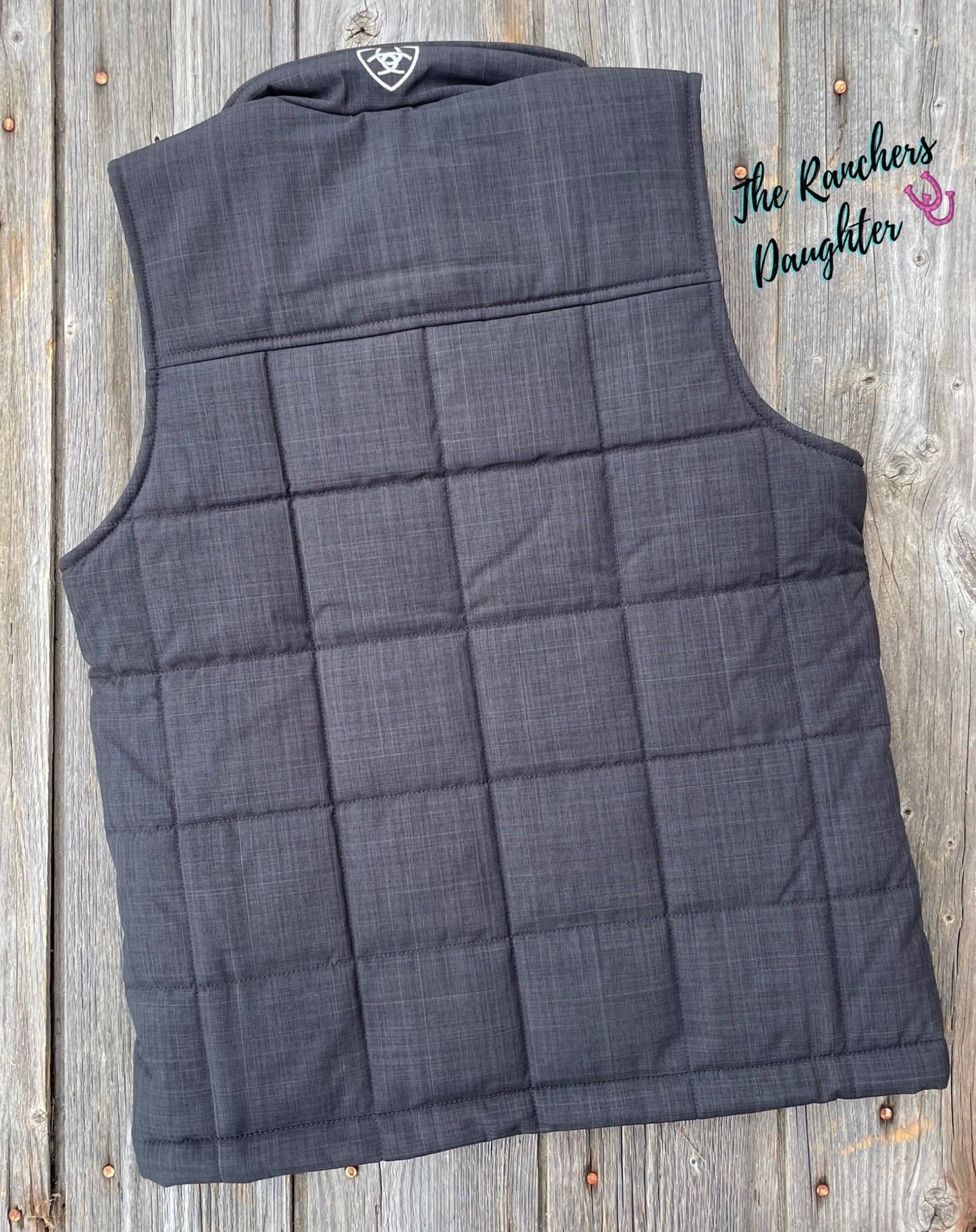 Ariat Youth Phantom Heather Crius Insulated Vest