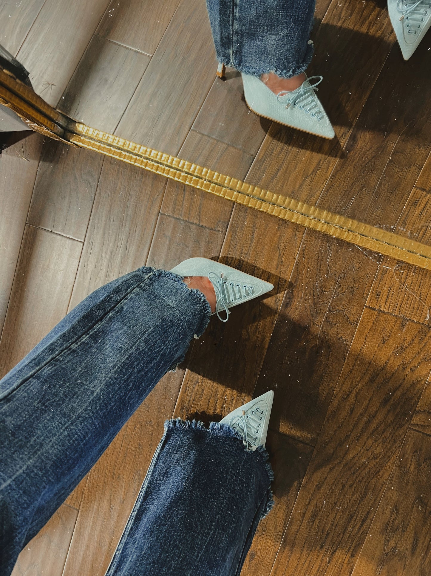 The Rally Denim Mule