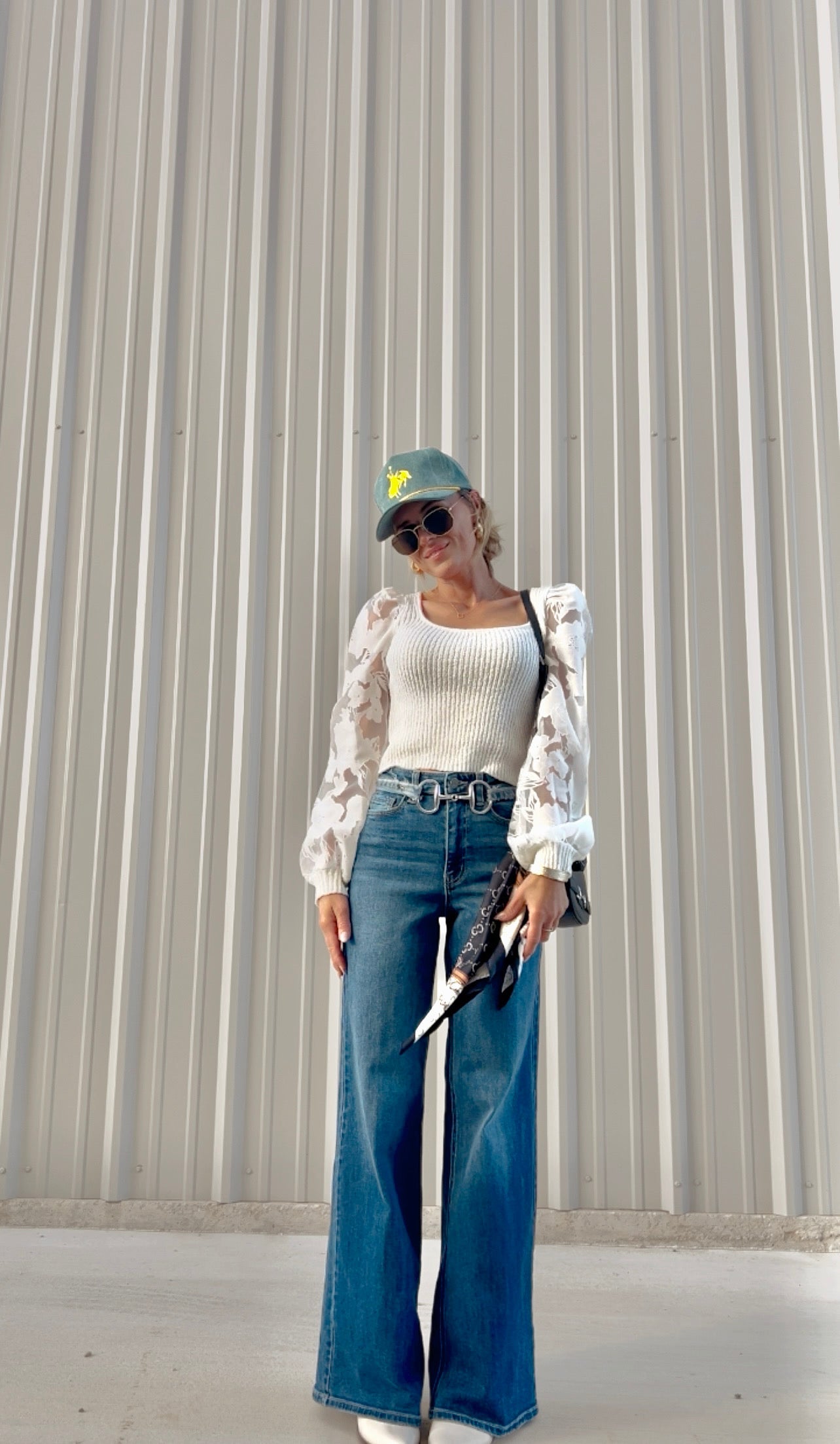 SALE The Stella Sweater in White