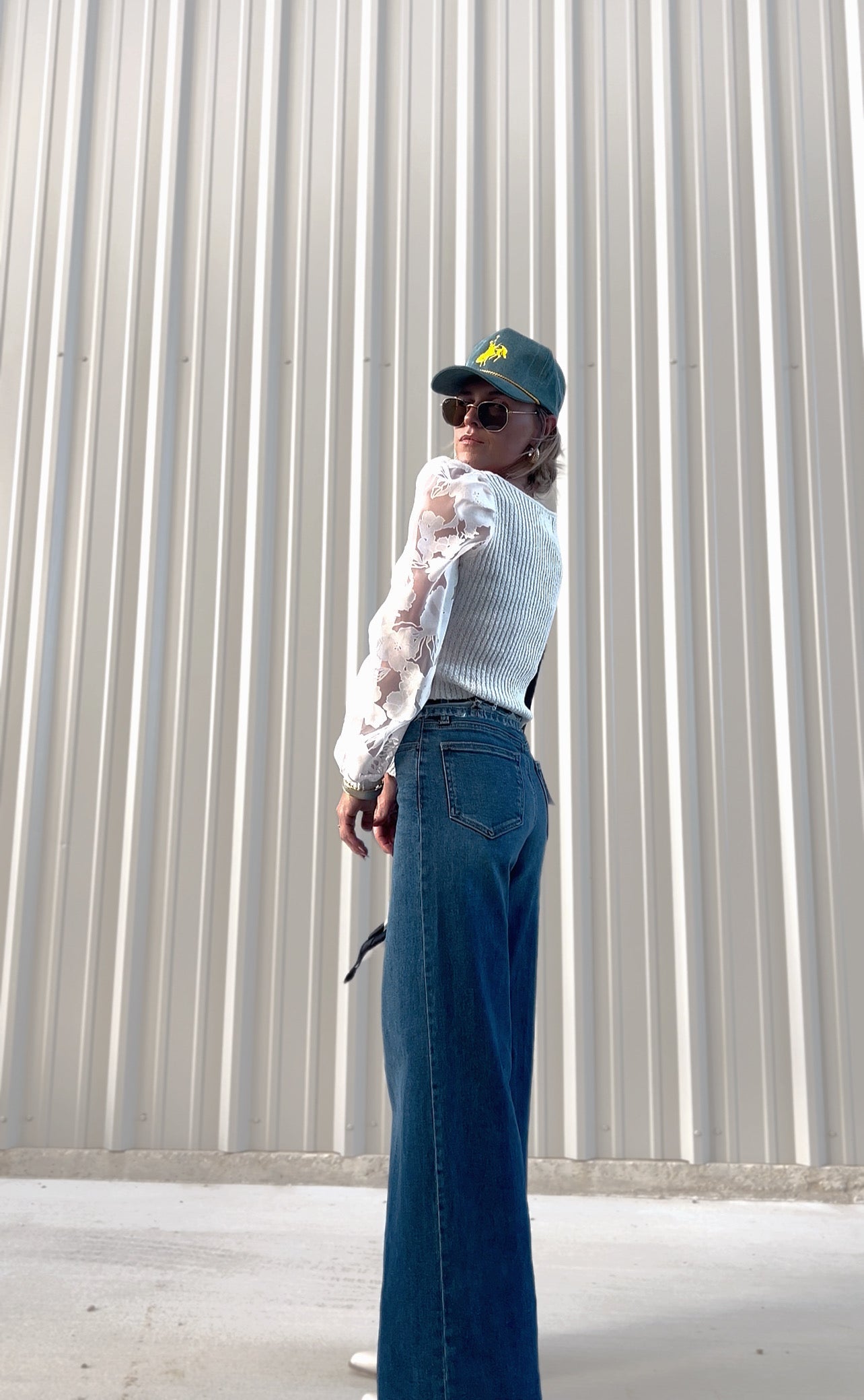 SALE The Stella Sweater in White