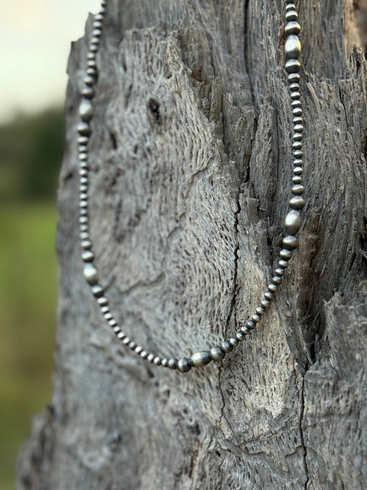 Authentic Western Midnight Pearl Necklace