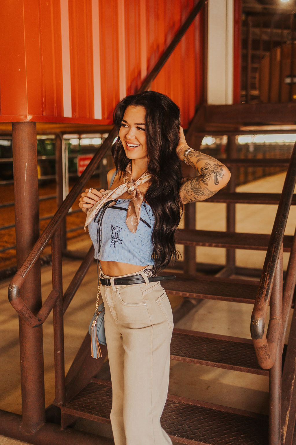 The Bull Rider Crop Top