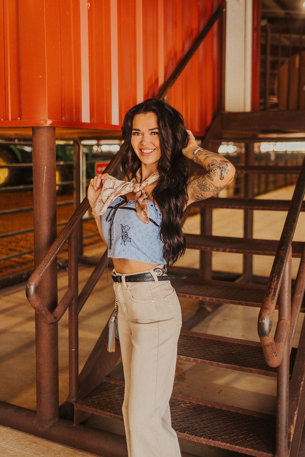 The Bull Rider Crop Top