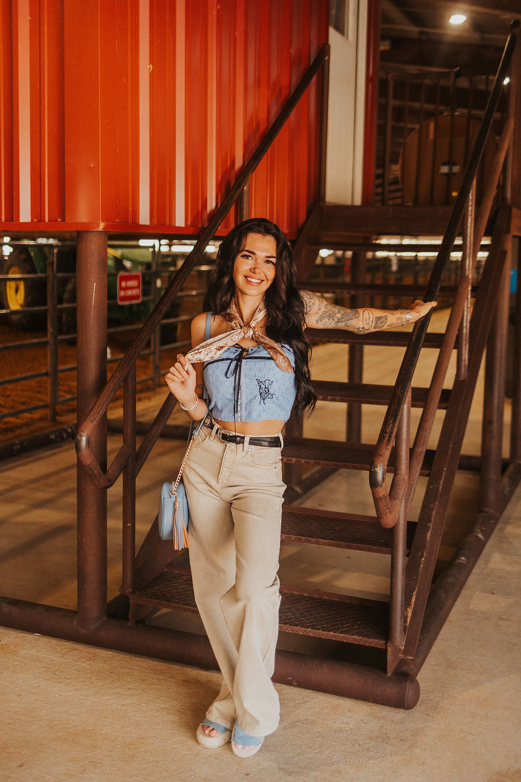 The Bull Rider Crop Top