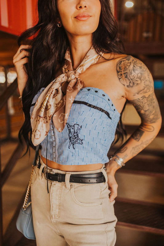 The Bull Rider Crop Top