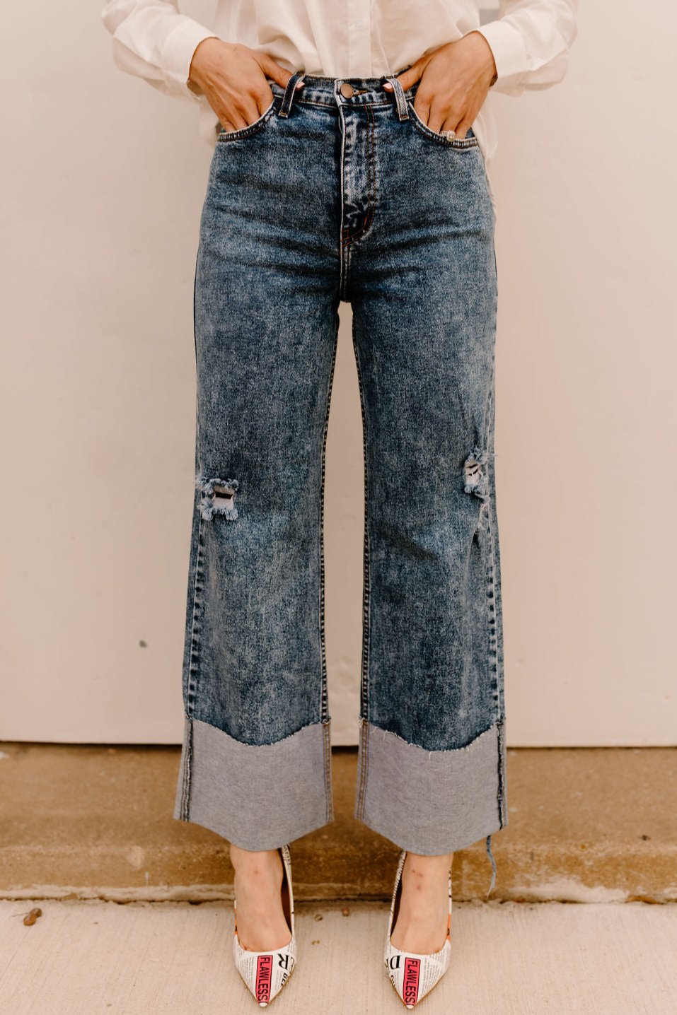 The Reign Wide Leg Jean