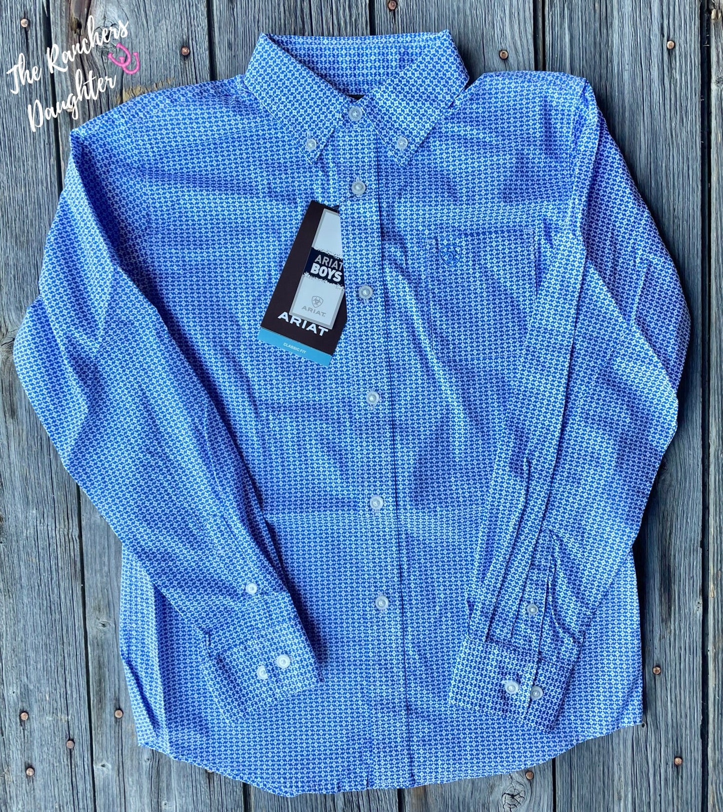 Ariat Boy’s Nory Classic Fit Shirt Western Shirt
