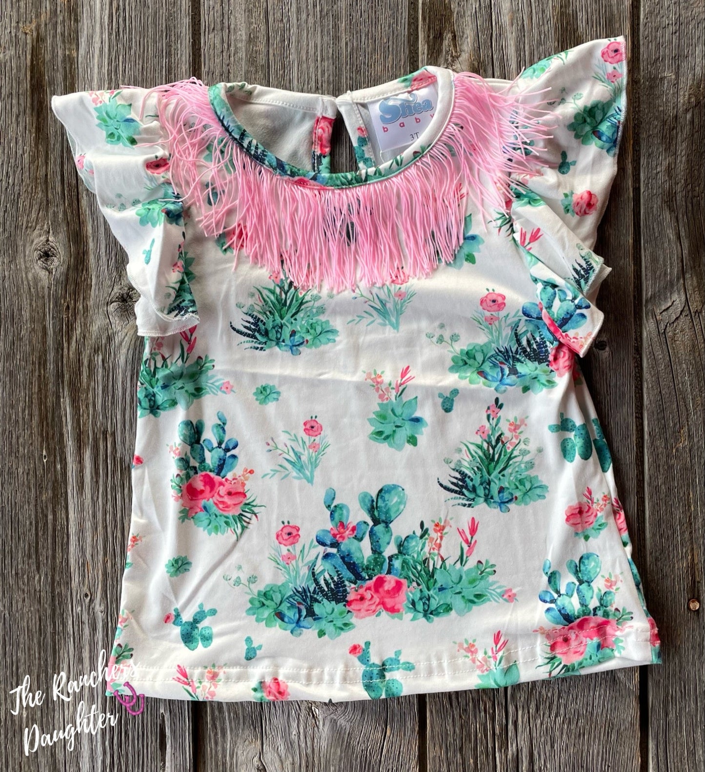 Shea Baby Cactus Fringe Top