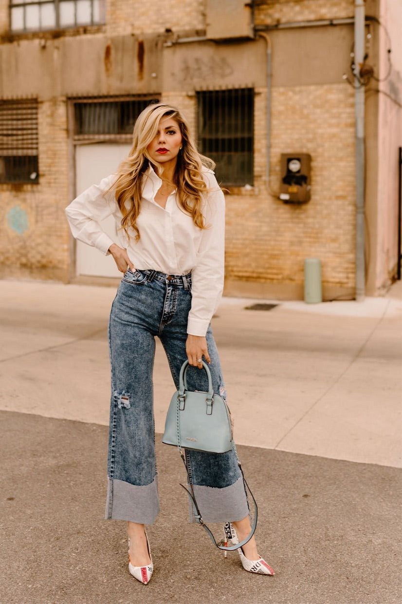 The Reign Wide Leg Jean